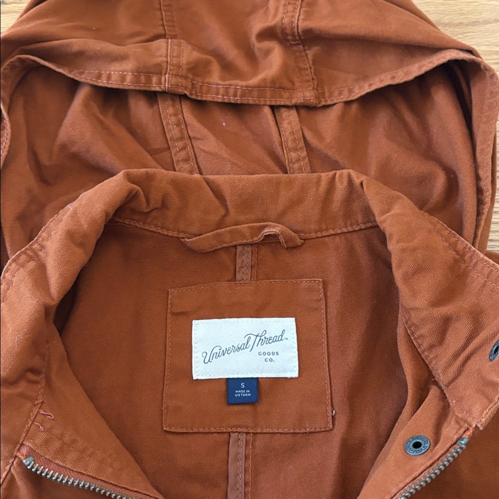 Universal Thread Terracotta Hooded Jacket - Picture 4 of 4